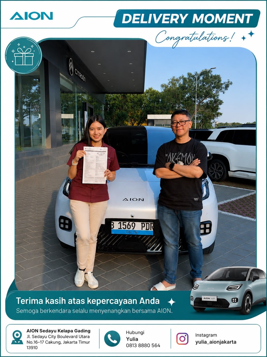 Official Sales Consultant GAC Aion Jakarta